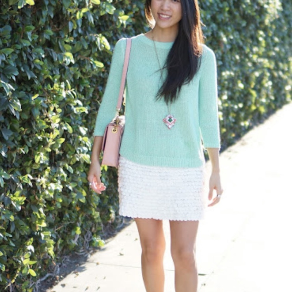Club Monaco Mint Green Crewneck Sweater